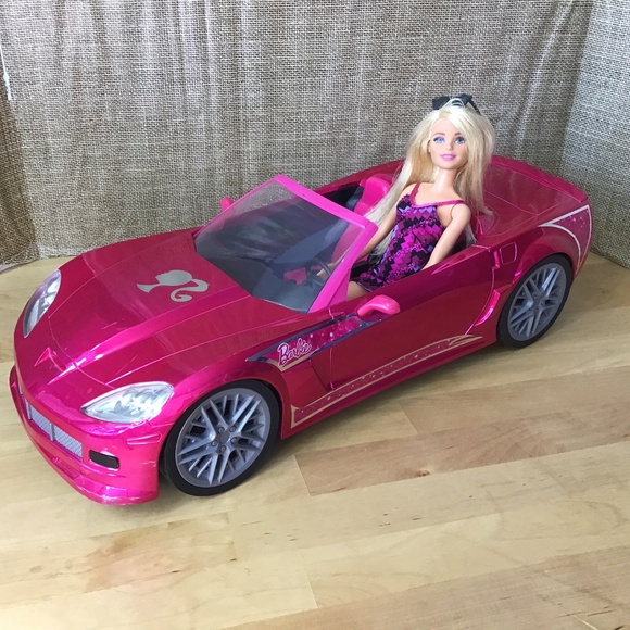 2011 Barbie Corvette and Doll - Picture 1 of 16